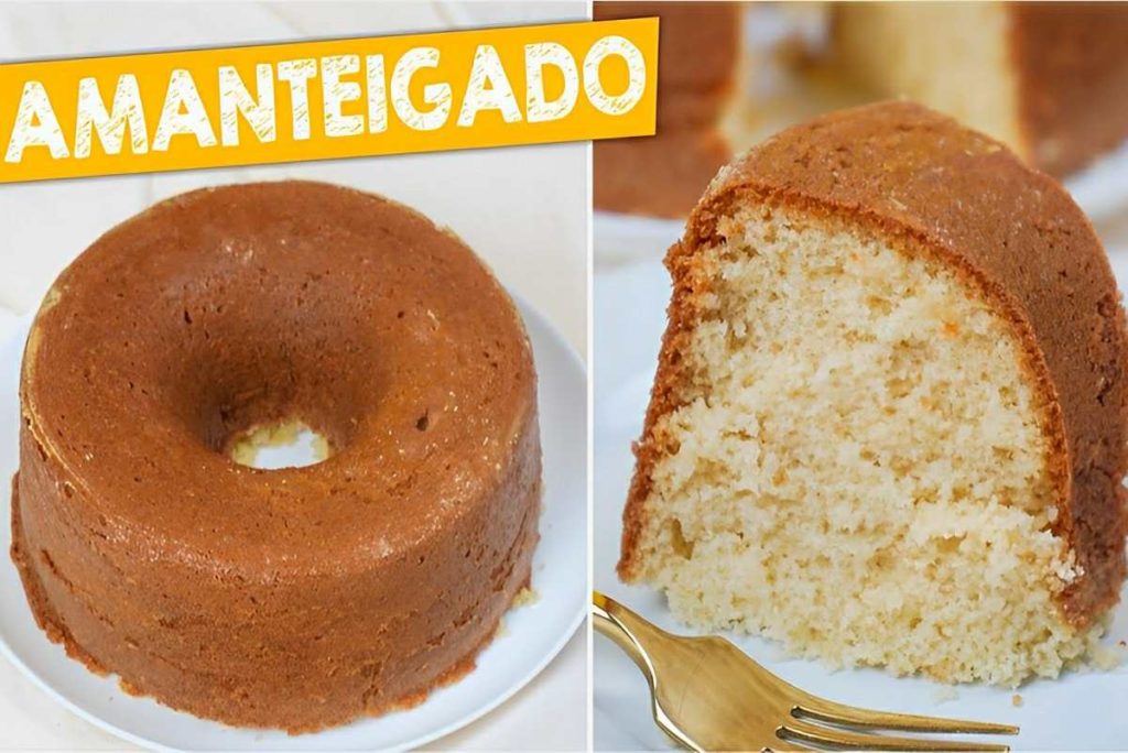 Bolo Amanteigado Batido M O Receita F Cil E Deliciosa