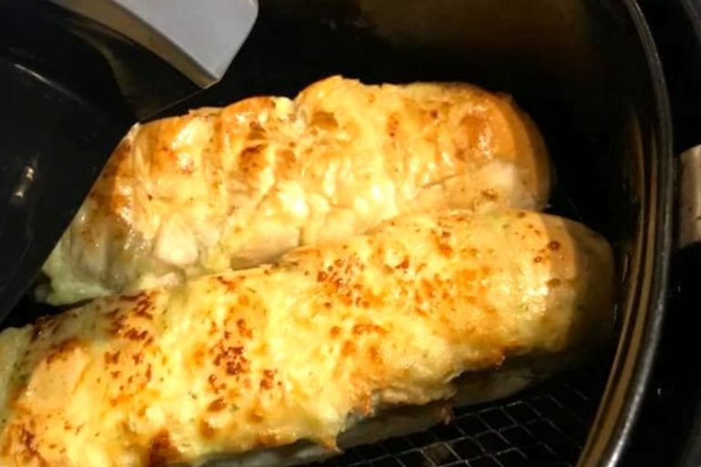 Pão de Alho na Air fryer Receita fácil rápida e saborosa