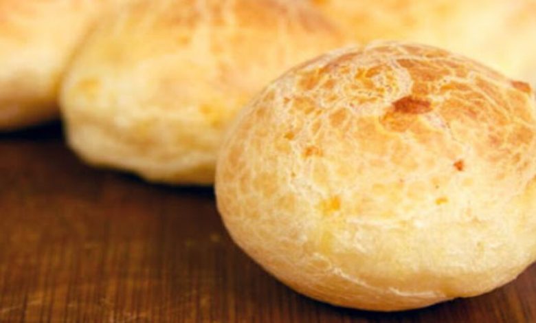 Pão de Queijo com farinha de trigo