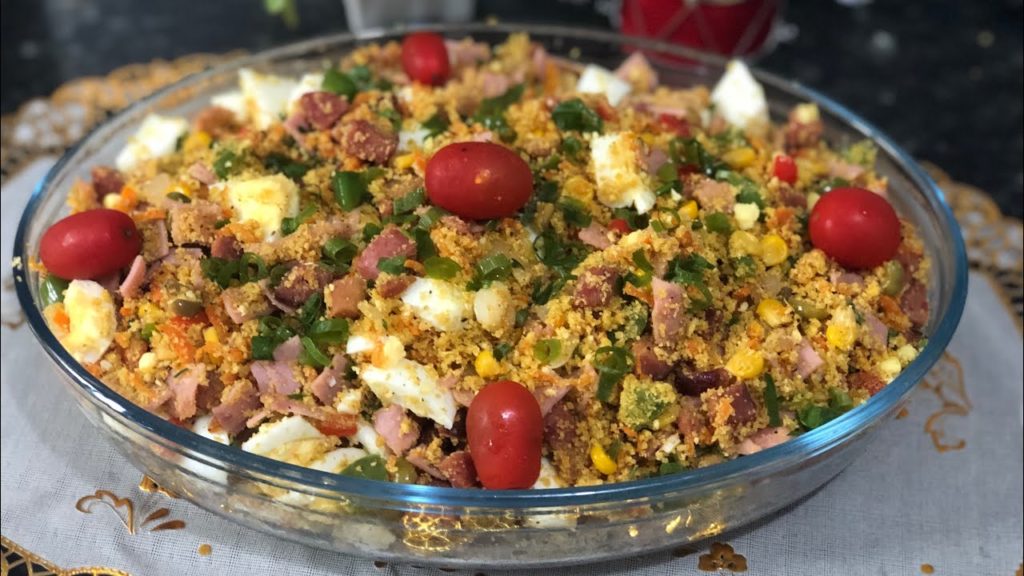 Farofa De Cenoura E Bacon Receita Maravilhosa 
