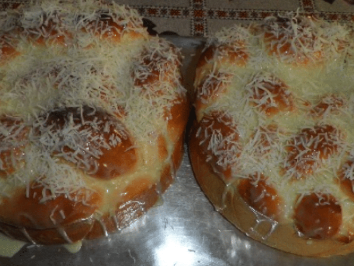 Rosca de Leite condensado com coco