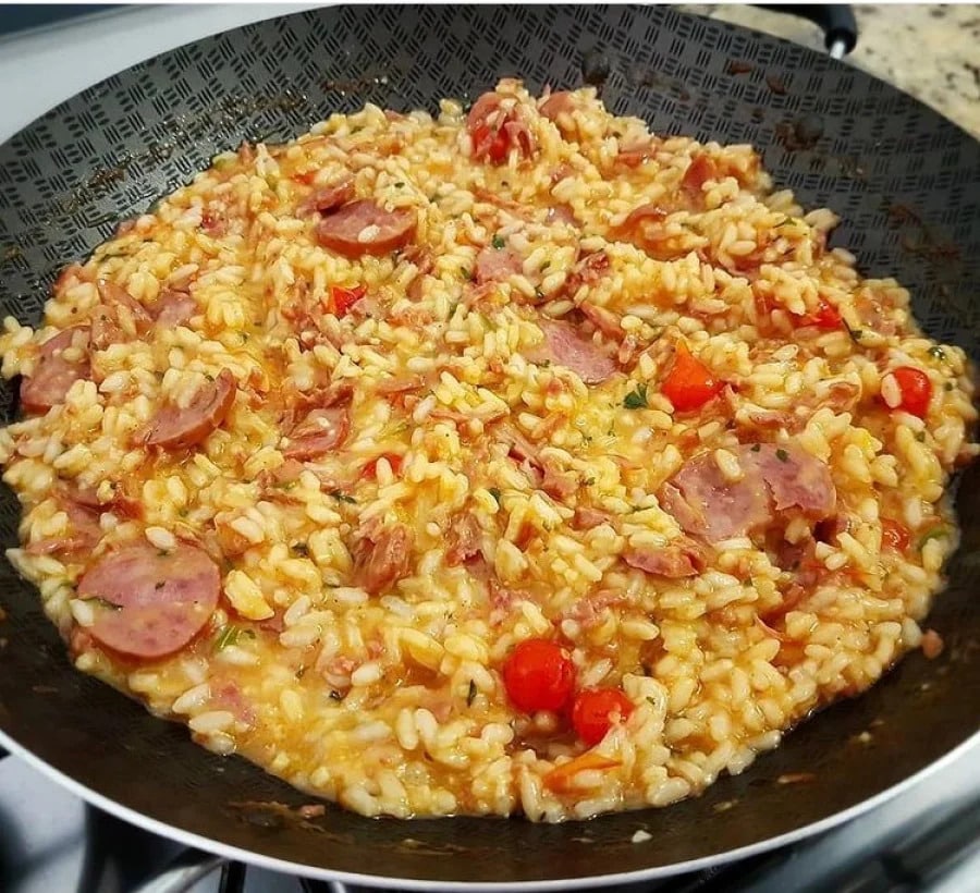 Risoto de Calabresa