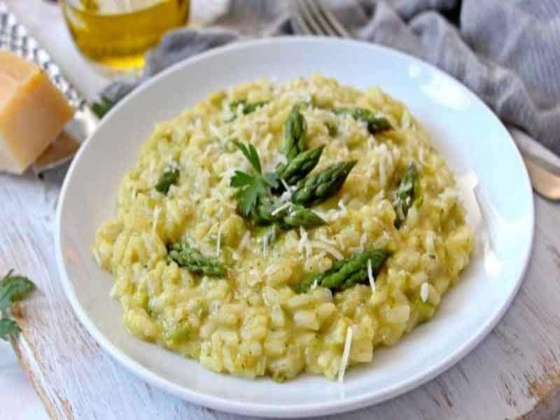 Risoto de Queijo simples