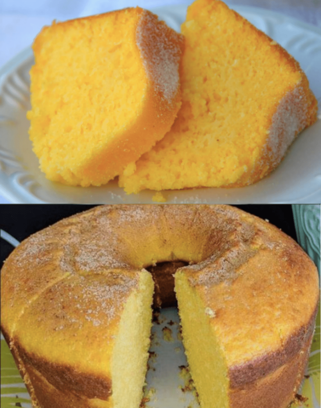 Bolo de Fubá da Roça