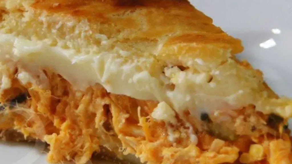 Pastelão de frango no forno