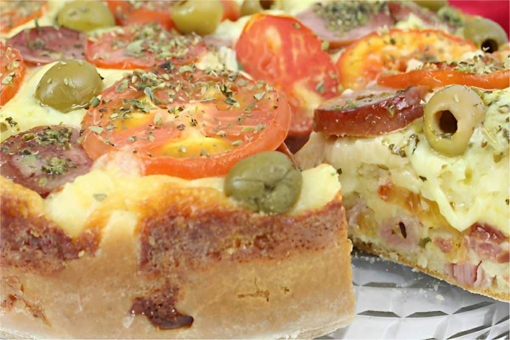 Torta pizza de liquidificador: Sugestão perfeita para o Lanche da tarde!