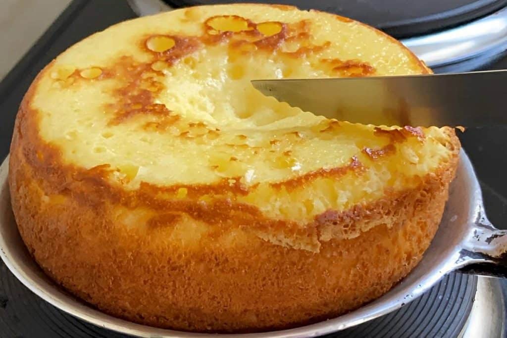 Bolo de Panela com leite condensado