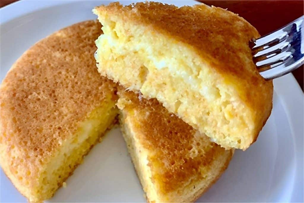 Pão de Aveia recheado na frigideira