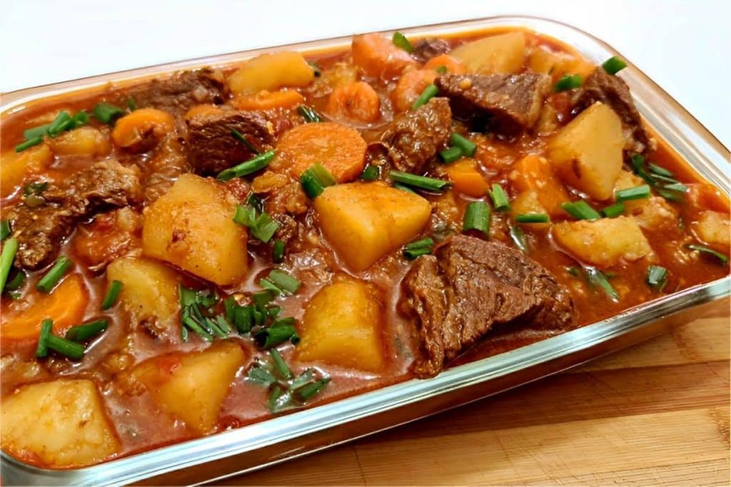 Carne de panela com Cenoura e batata