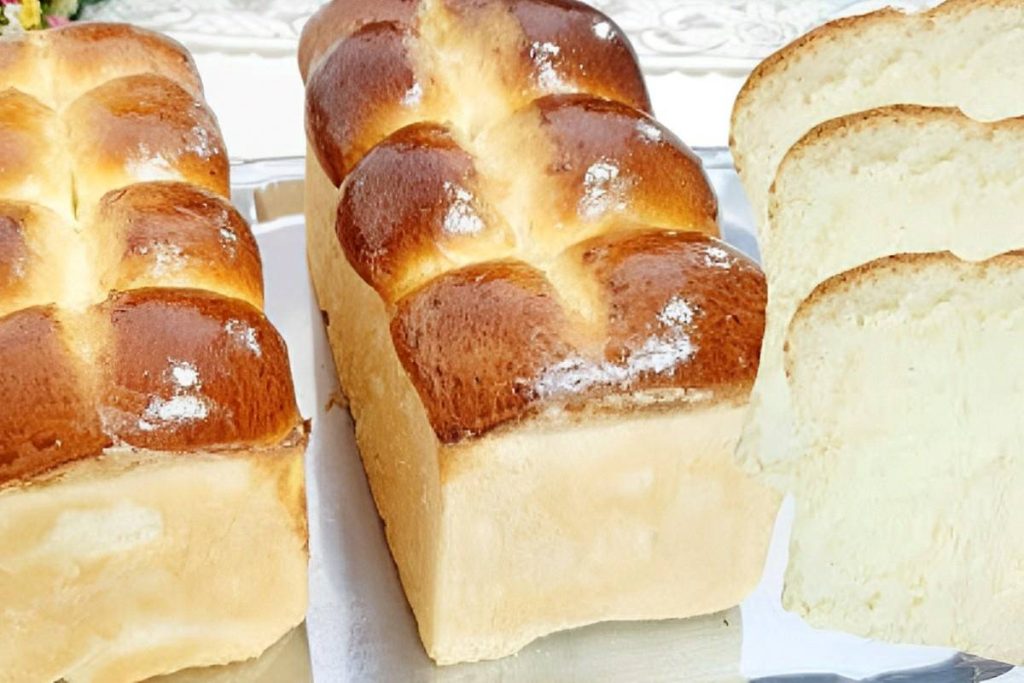 Pão tipo Brioche fofinho