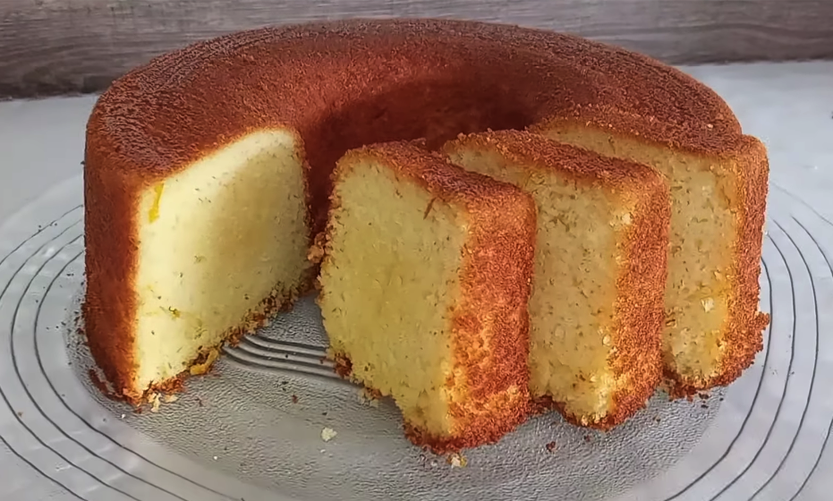 Bolo de Farinha de Arroz da Lucileide