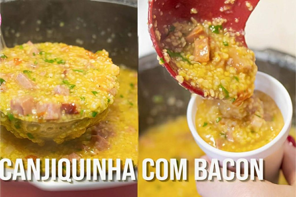 Canjiquinha com Bacon