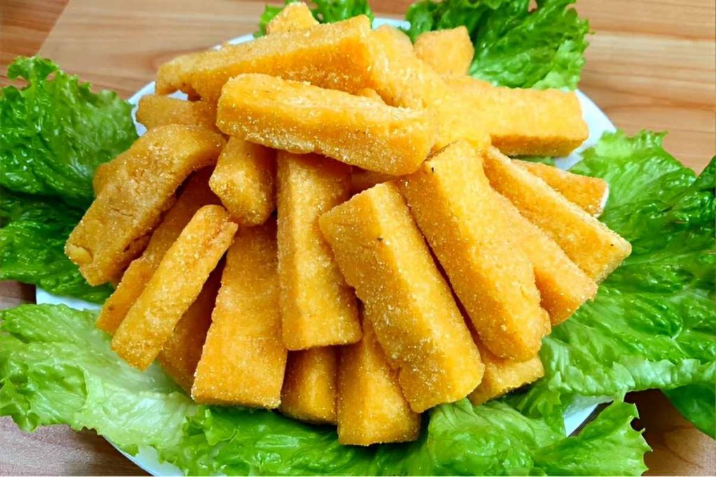 Polenta frita de boteco