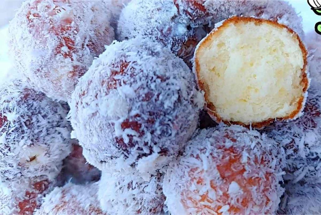 Bolinho de chuva nevado