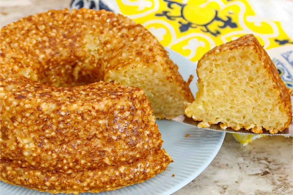 Bolo de caroço ou bolo salgado de tapioca