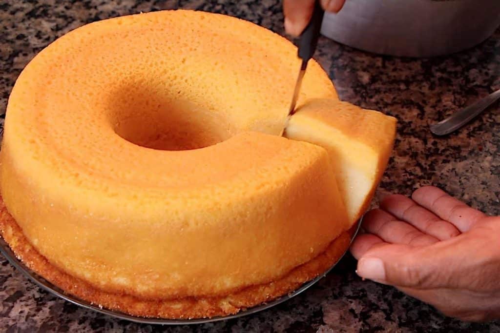 Bolo de Fubá super cremoso