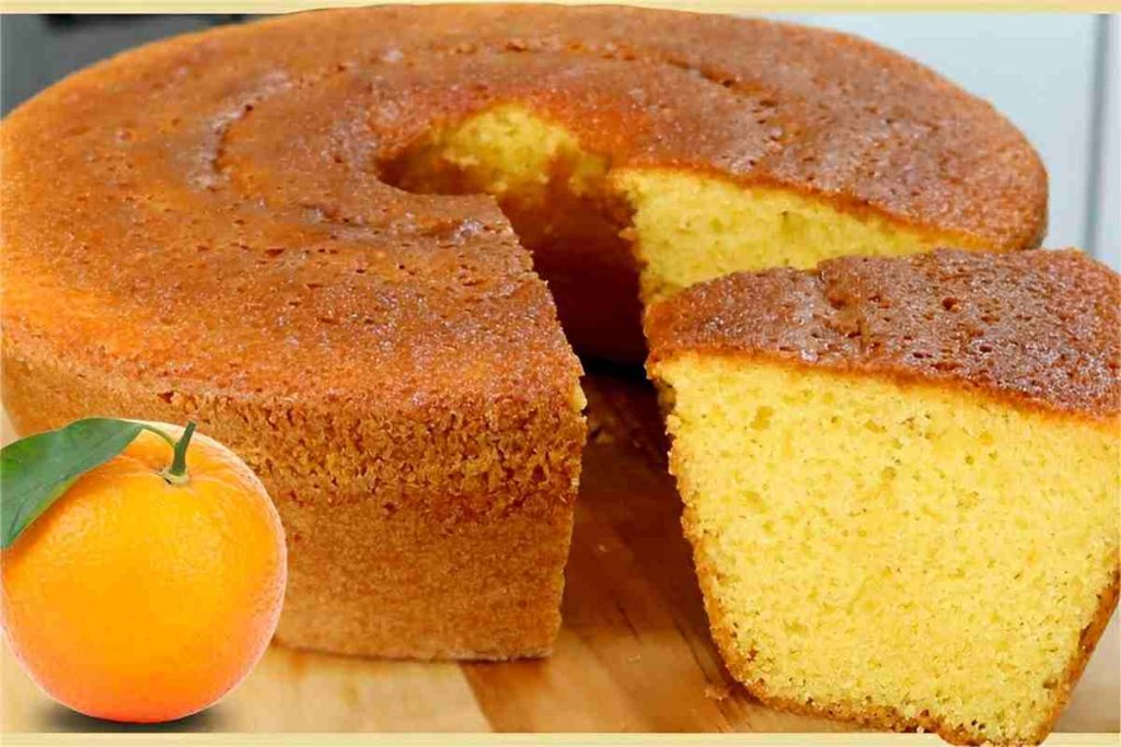 Bolo de Laranja super fácil