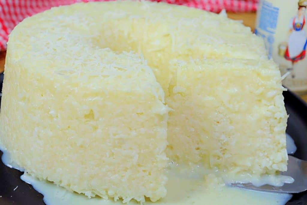 Bolo de tapioca sem ovos que não vai ao forno