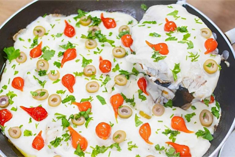 Filé de Tilápia fácil ao molho branco Receita leve e deliciosa!