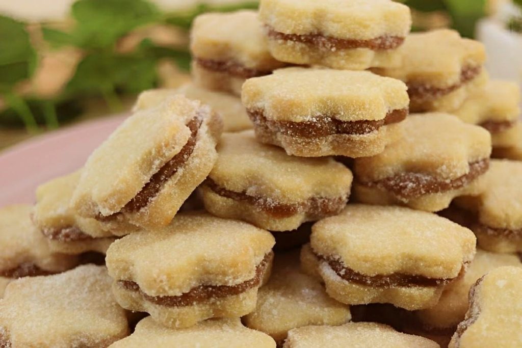 Biscoitinho casadinho de Doce de leite