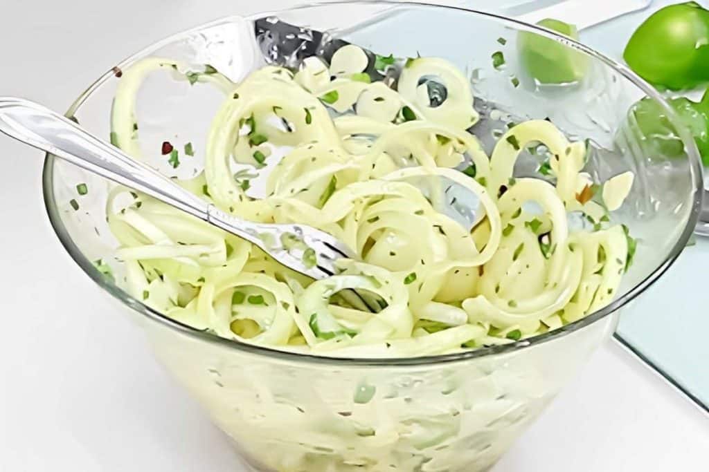 Salada de cebola simples