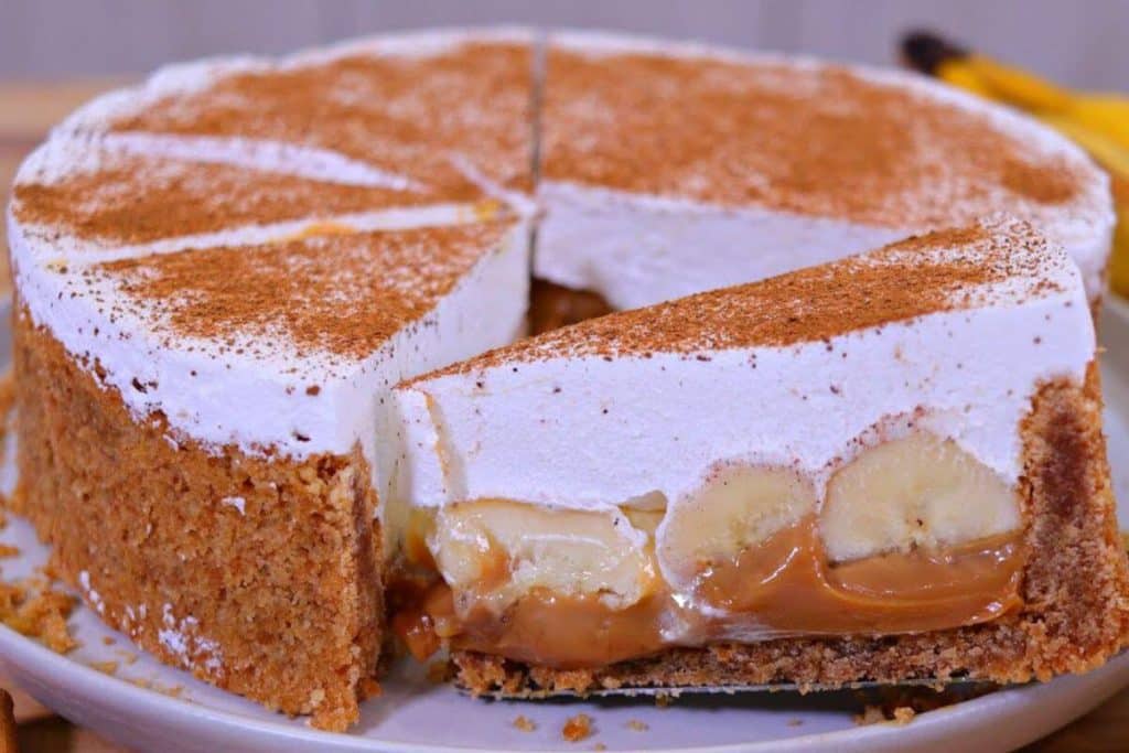 Torta Banoffee de Natal