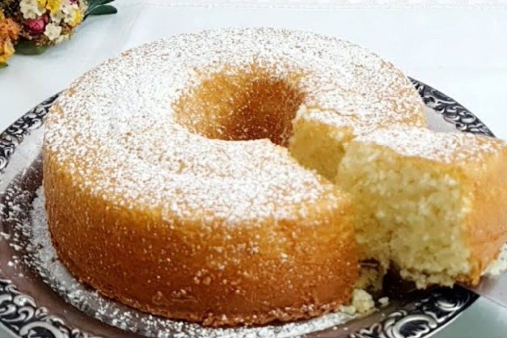 Bolo de Arroz simples