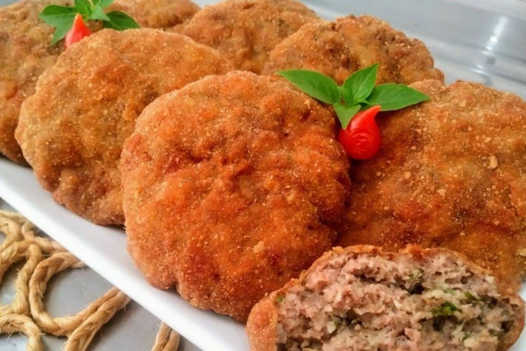 Bolinho de carne moída rápido