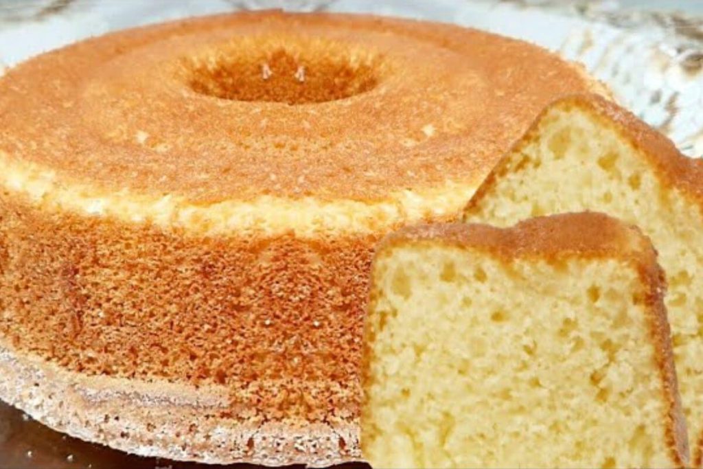 bolo de creme de leite simples