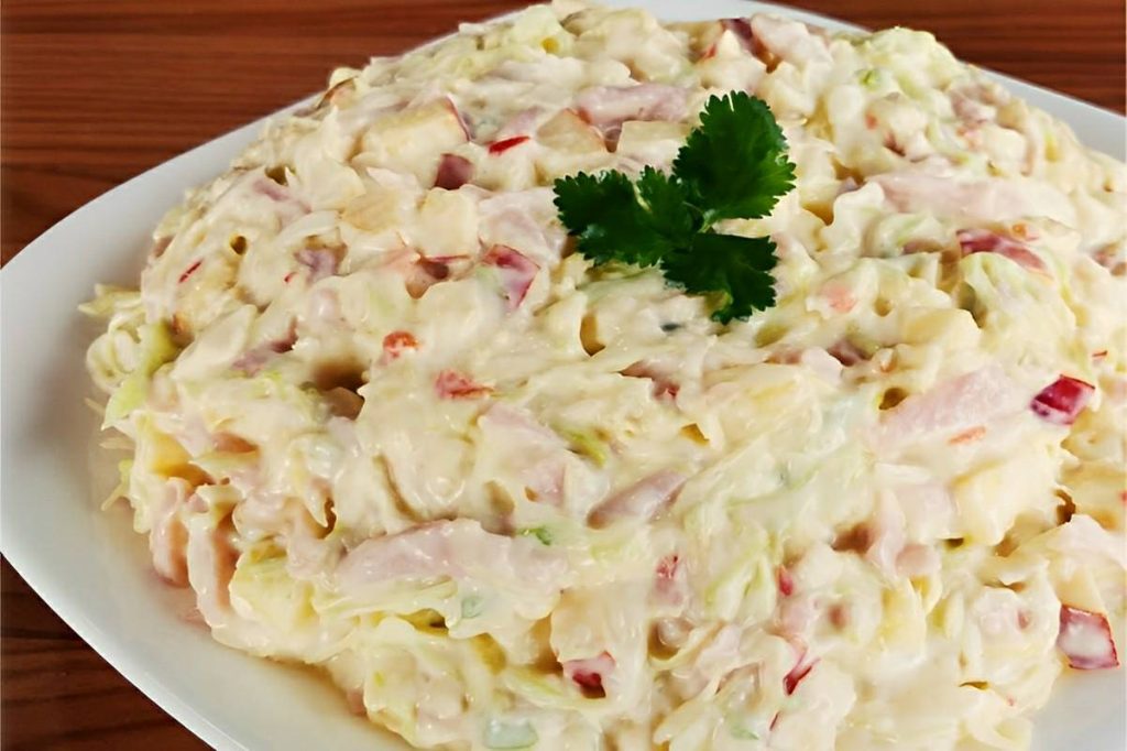 Salada de Repolho simples e rápida