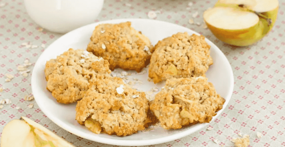 Biscoitos de Maçã fáceis e deliciosos