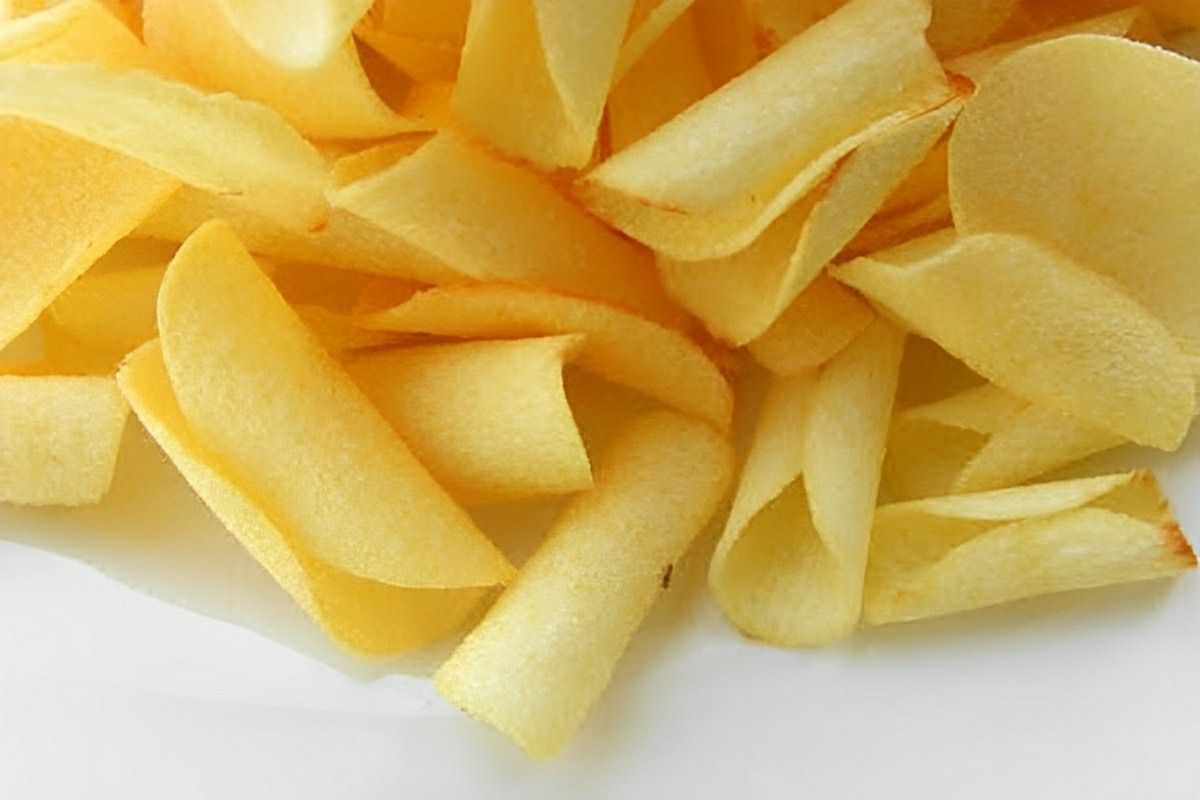 Batata chips crocante e sequinha: Receitinha prática e deliciosa