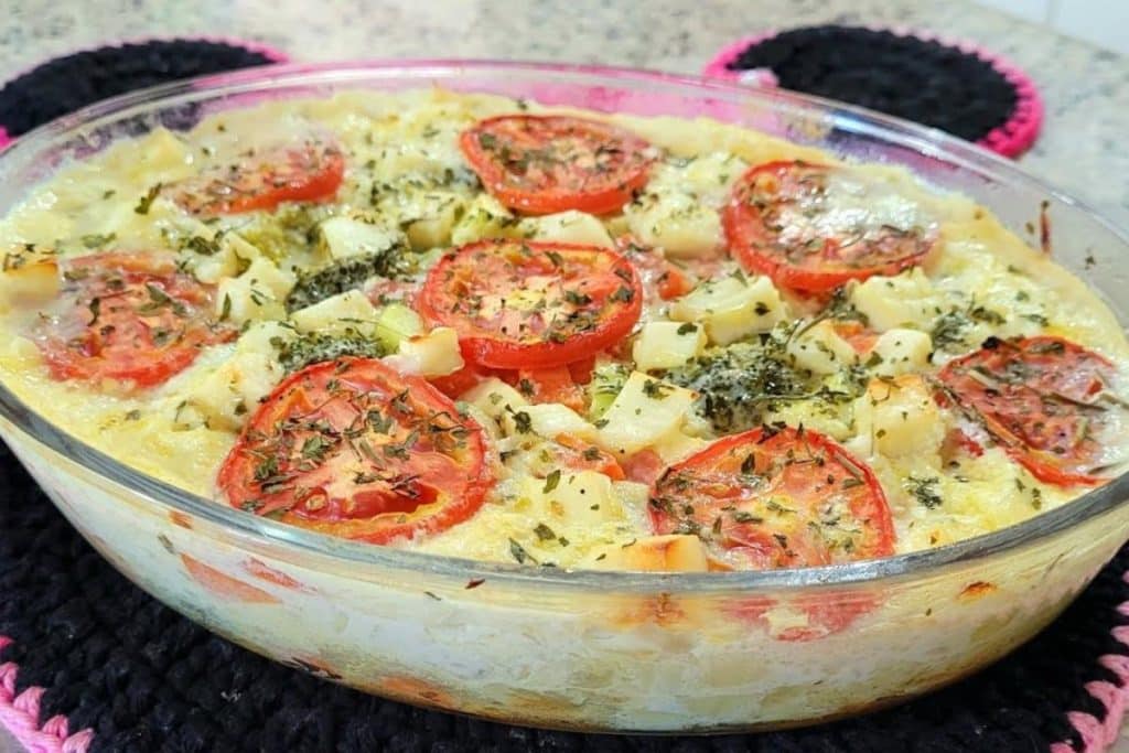 Torta de legumes para substituir o jantar